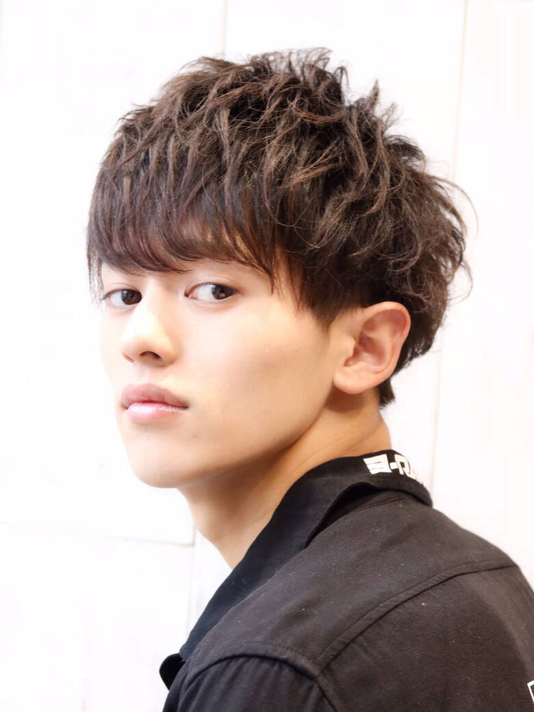 メンズ ストリート メンズスタイル かっこいい Navy 進藤 直輝 Hair