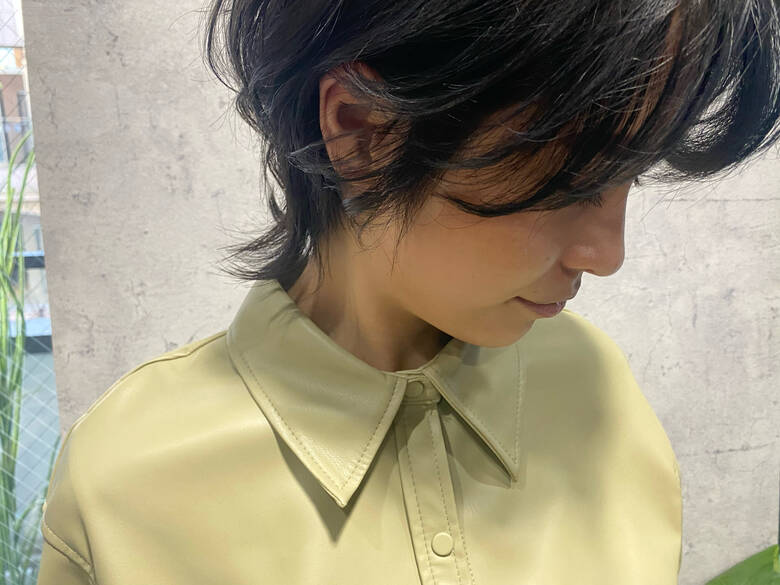 ニュアンスウルフ ウルフ女子 ウルフカット ミディアム Tela 原田 和幸 Tela Hair