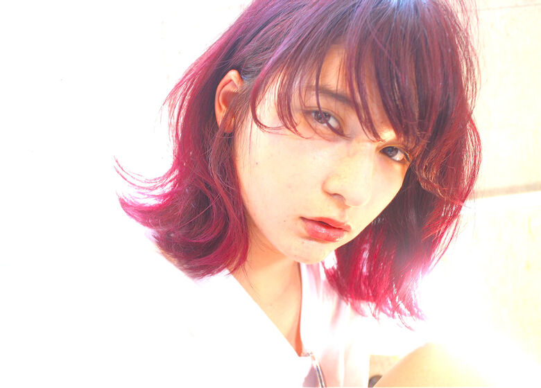 大人かわいい グラデーションカラー ストリート ベース型 Melgina メルジーナ 米川光平 Melgina メルジーナ 1098 Hair