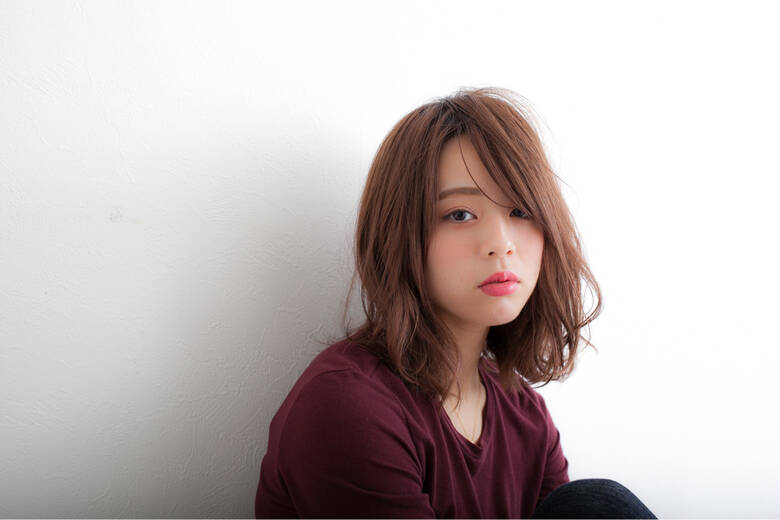 パーマ ミディアム 外国人風 ゆるふわ Rr Hair Salon 高田 紘希 Hair