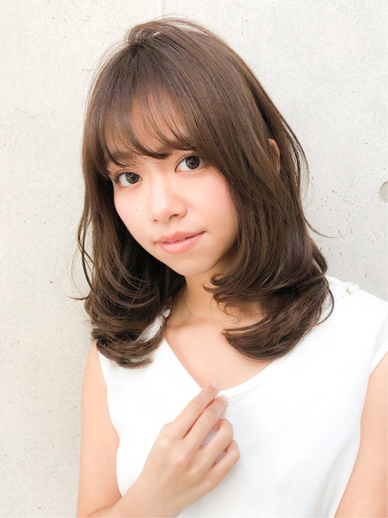 大人女子 大人ミディアム ミディアム 大人可愛い Agnos青山 艶髪マスター 上遠野裕樹 カトオノヒロキ Hair
