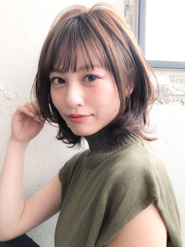 ショートボブ ミディアム 大人ミディアム ウルフカット Agnos 青山 永沢 由希代 Agnos青山 Hair ショートボブ ミディアム 大人ミディアム ウルフカット Agnos 青山 永沢 由希代 Agnos青山 Hair