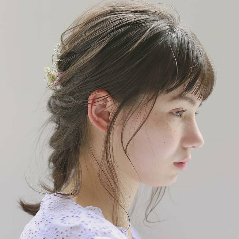 デート ヘアアレンジ パーマ ナチュラル スパイスアヴェダ Yukie Horiuchi Hair