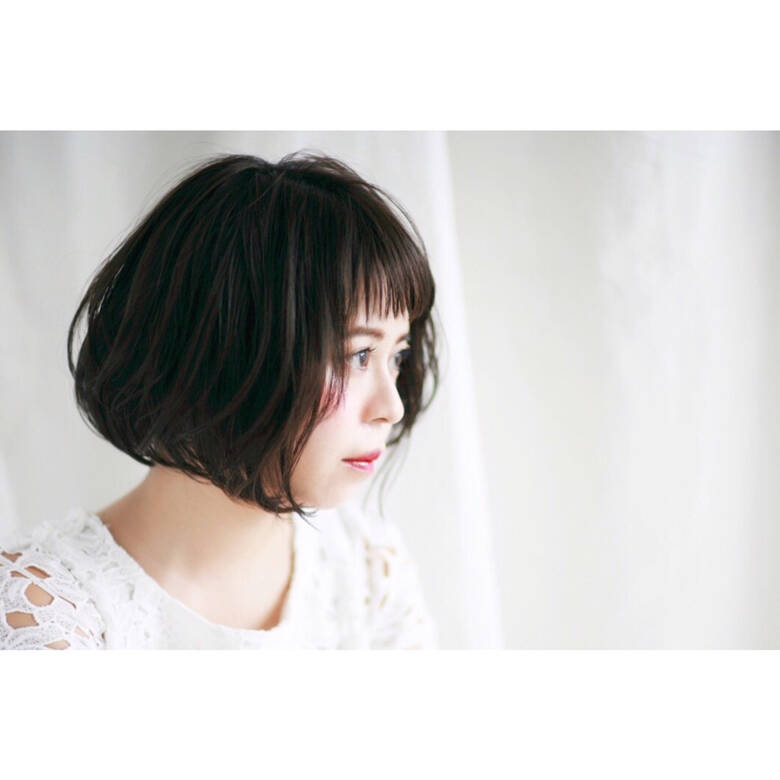 オン眉 ボブ ウェットヘア 前下がり Ma Maison Privee De Reves 吉川 知志 Hair