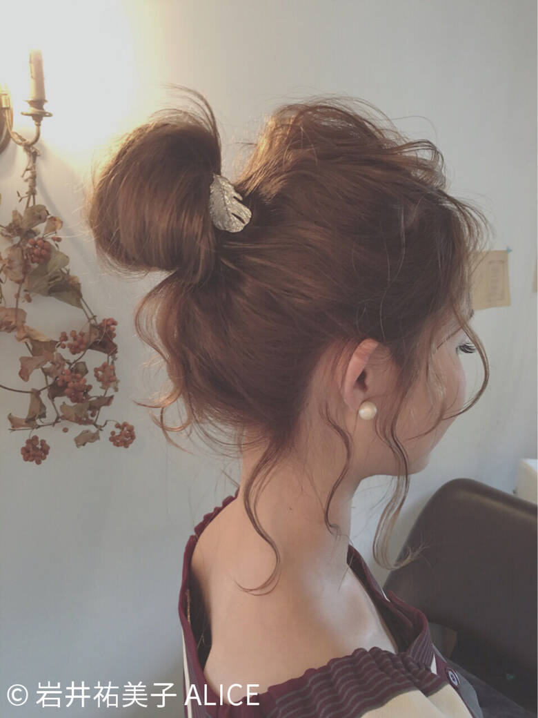 ショート 夏 ヘアアレンジ セミロング Alice 岩井祐美子 Alice 19 Hair