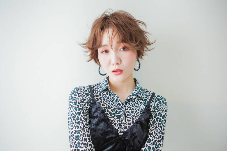 ウェットヘア ナチュラル こなれ感 ベリーショート Hair Nail Space A Le 内田 一也 Hair