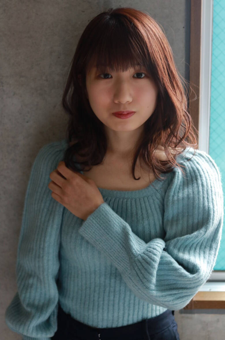 ナチュラル セミロング 丸顔 代 心愛 Hair