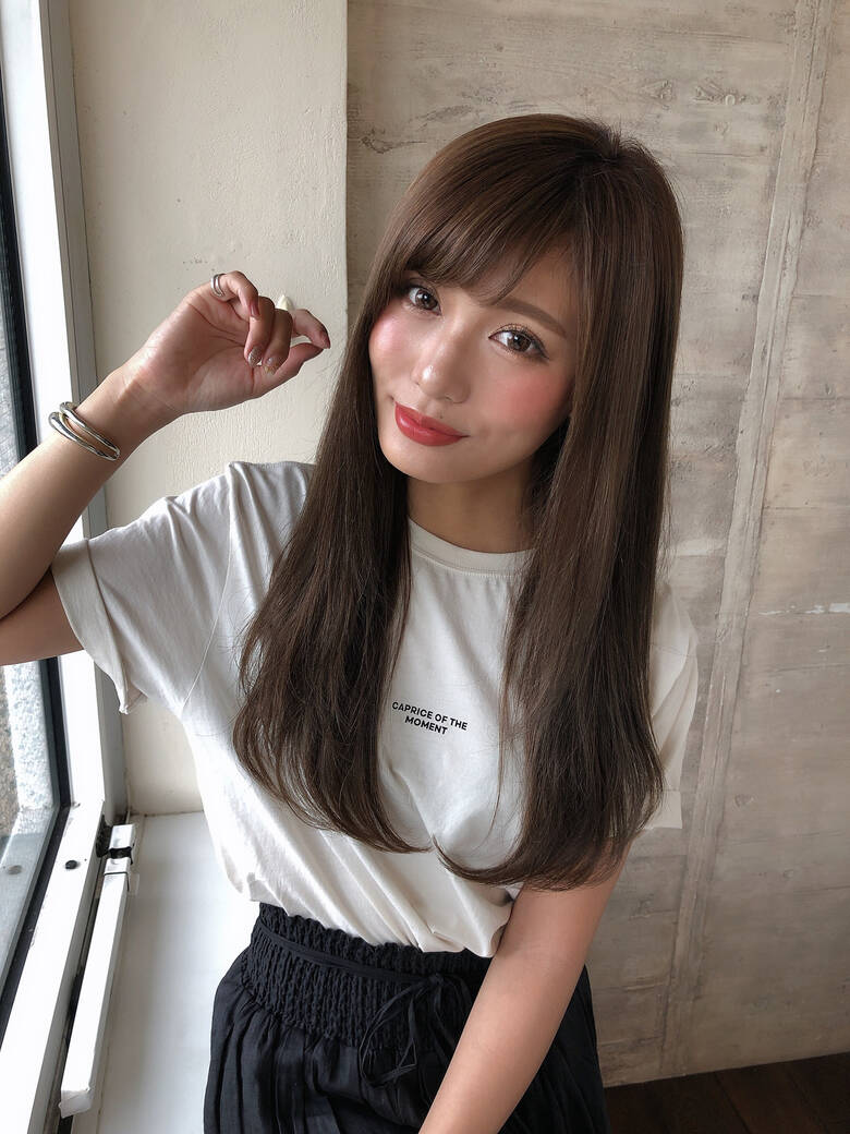トリートメント ハイライト セミロング コンサバ リュドール栄 カラー難民の味方 中村 圭輔 Hair