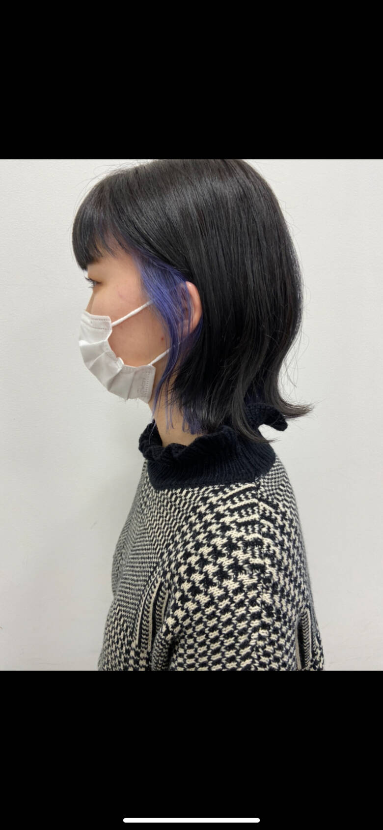 外ハネボブ ブルーラベンダー ナチュラル 外ハネ Divadivo Testa 栗木優奈 Hair