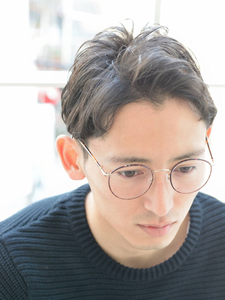 外国人風 前髪あり ナチュラル 黒髪 Rize Salon 常盤 大地 2819 Hair