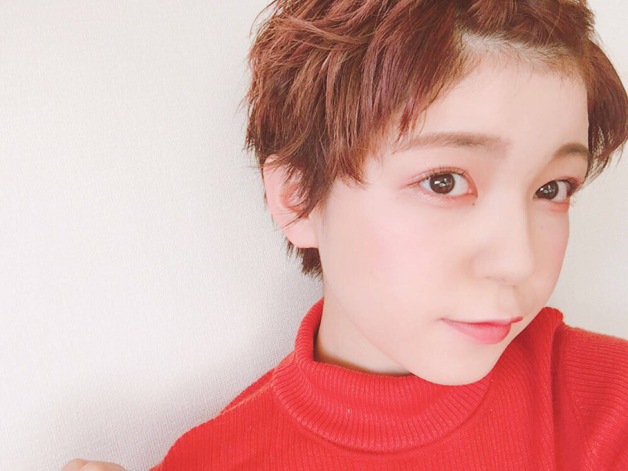 前髪あり ヘアアレンジ ベリーショート 簡単ヘアアレンジ××あくつ ゆり。×246144【HAIR】