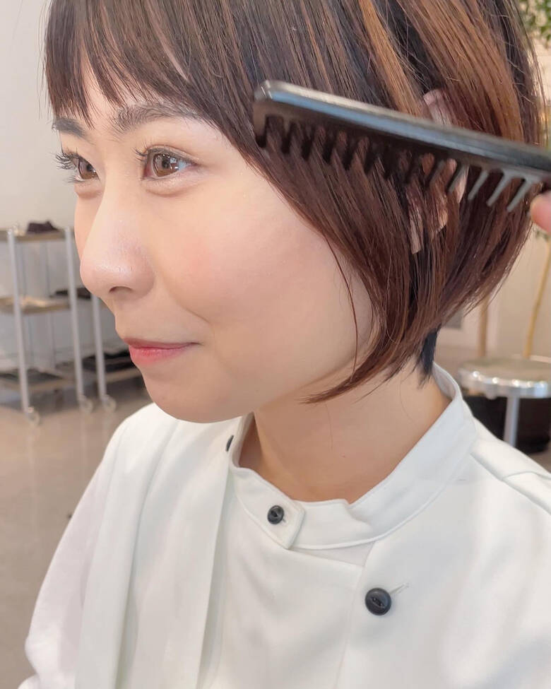 ショートボブ ミニボブ ナチュラル ベリーショート Turn Tokyo 毛束可愛い うるわし ショート ミヤジマ ユウタ Hair