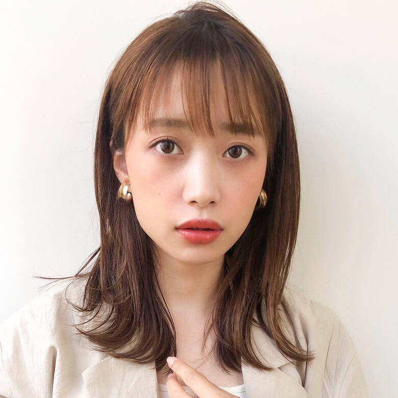 ナチュラル オフィス デジタルパーマ 結婚式 Dyplus 鎗田聖乃 やりたさとの Dyplus 表参道 6542 Hair