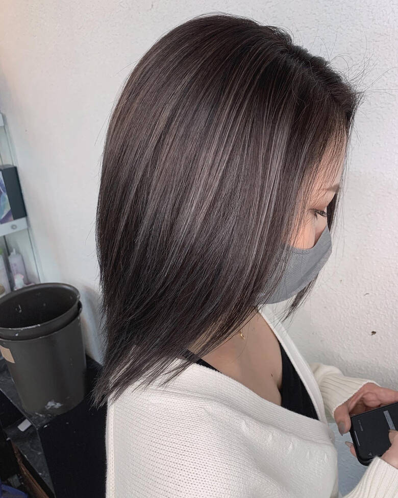 コンサバ ミディアム ショートボブ ショートヘア G Hair ヒロ Hair