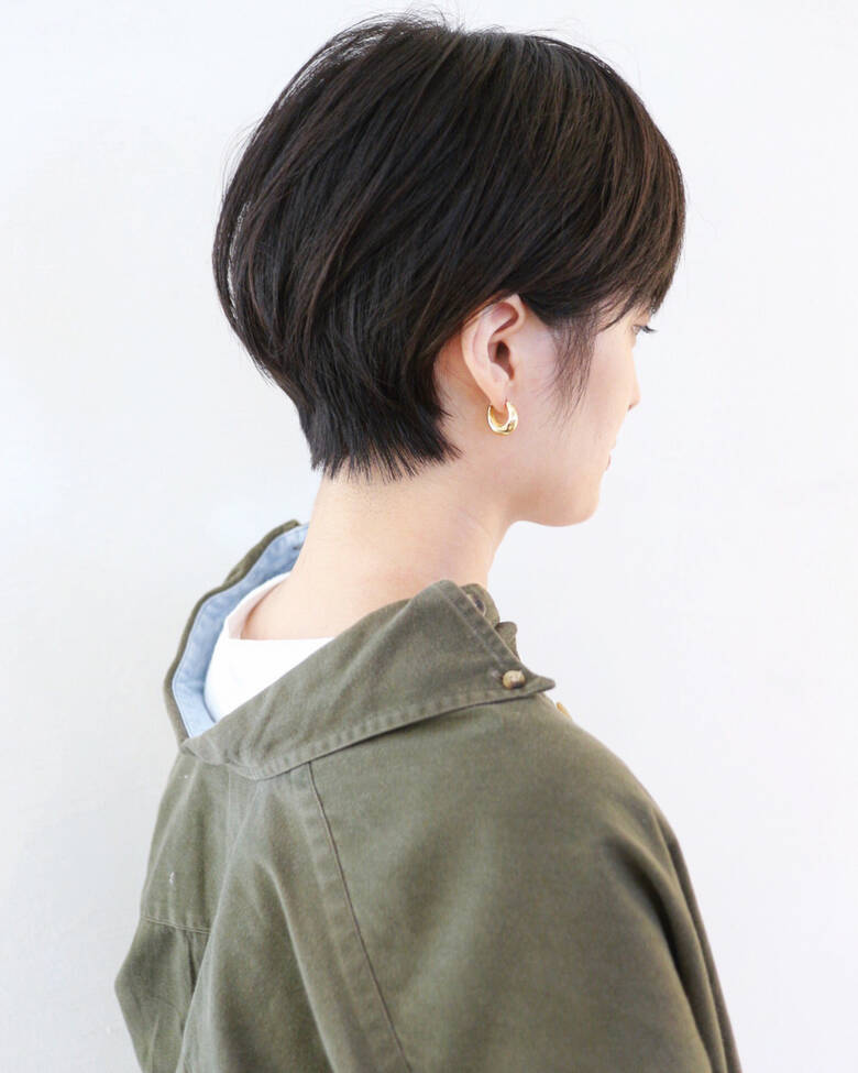 ストリート ショート 黒髪ショート ベリーショート Baco バコ 三好 佳奈美 Hair