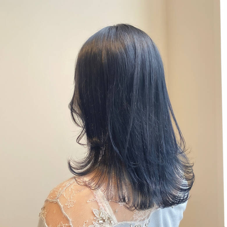 ブルーバイオレット ブルーラベンダー ブルージュ ネイビーブルー Air 村西 郁人 Hair