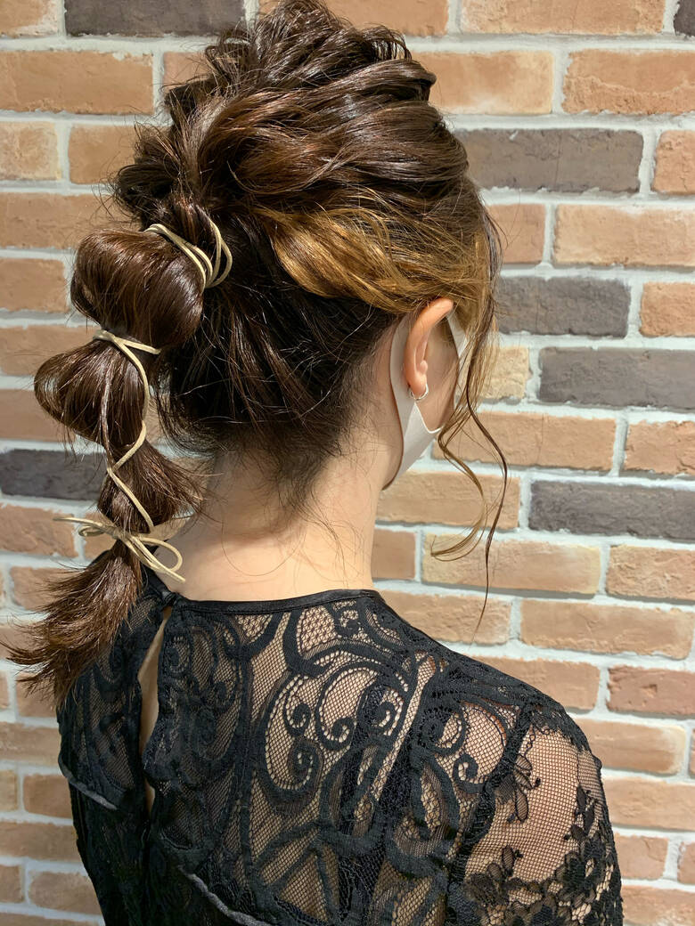 結婚式ヘアアレンジ ゆるふわ ヘアアレンジ ナチュラル Sknow Yumiko Sapporosknow Hair