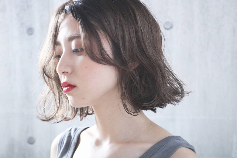 ボブ ミルクティーアッシュ パーマ ミルクティーベージュ Ooit 上田智久 Ooit 福岡 天神 Hair