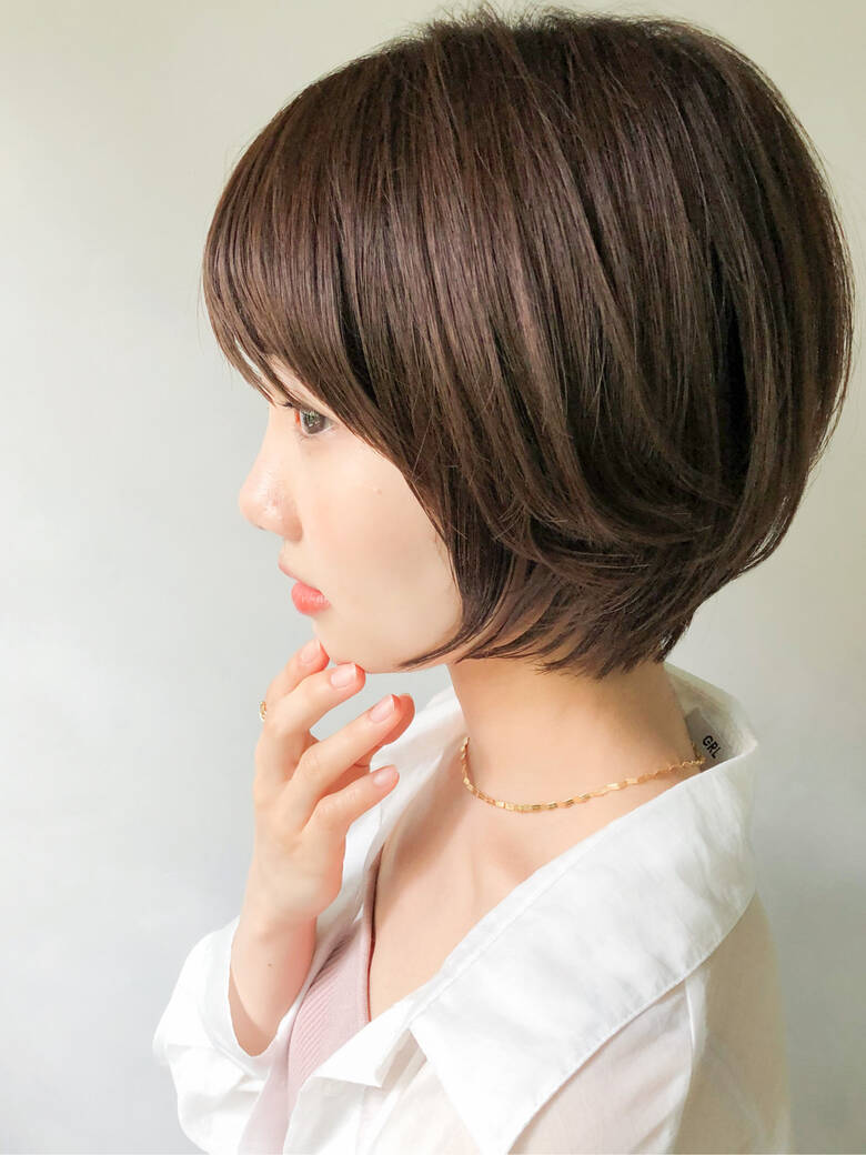 ショート マッシュヘア ショートヘア 前下がりショート Kyli表参道 トキタ マサヒロ Kyli表参道 5645 Hair
