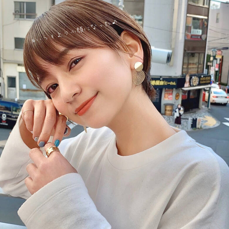 ナチュラル 丸みショート 小顔ショート ハンサムショート Clore Omotesando 大上海人 Hair ナチュラル 丸みショート 小顔ショート ハンサムショート Clore Omotesando 大上海人 Hair