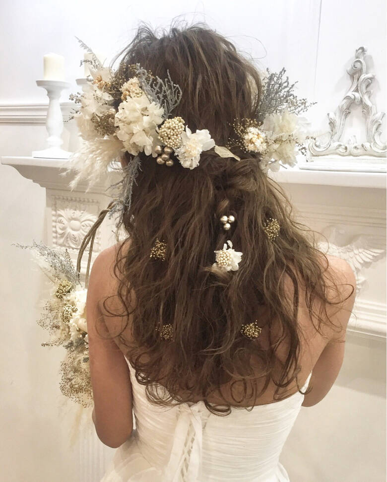 ナチュラル ゆるふわ ふわふわ 結婚式 Igloo 宮田 恵里香 Hair
