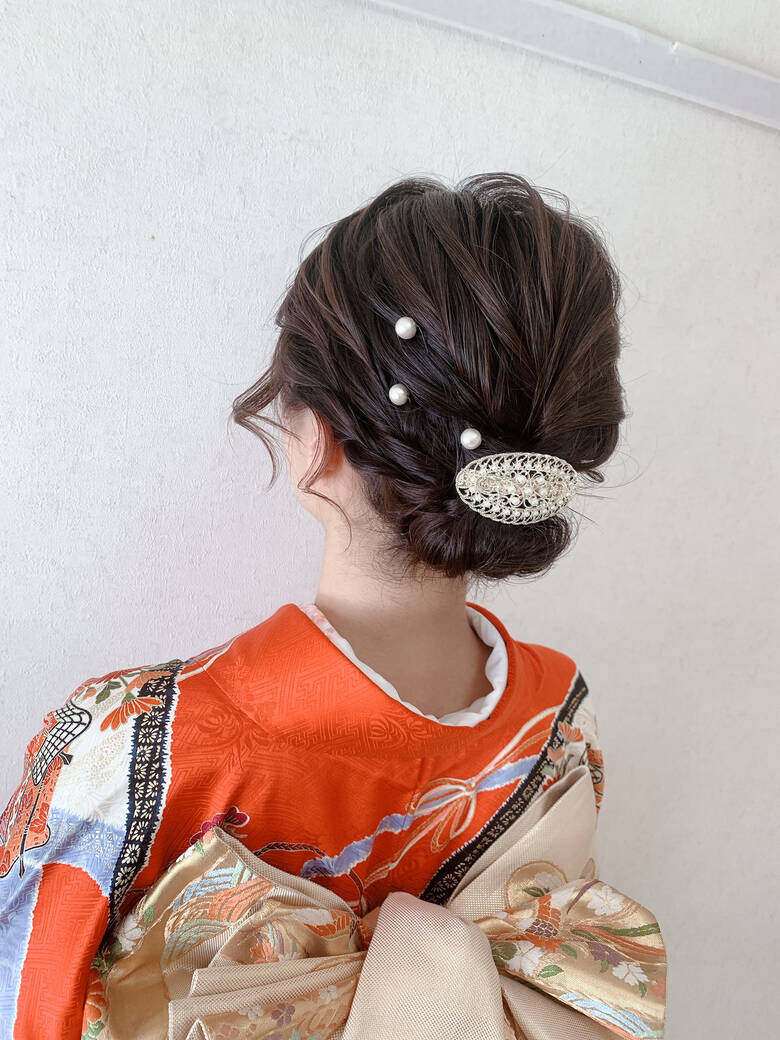 和装ヘア 振袖 着物 ボブ 福岡天神ヘアセット 着付け専門店 Three Keys Moriyama Mami Hair 和装ヘア 振袖 着物 ボブ 福岡天神ヘアセット 着付け専門店 Three Keys Moriyama Mami Hair