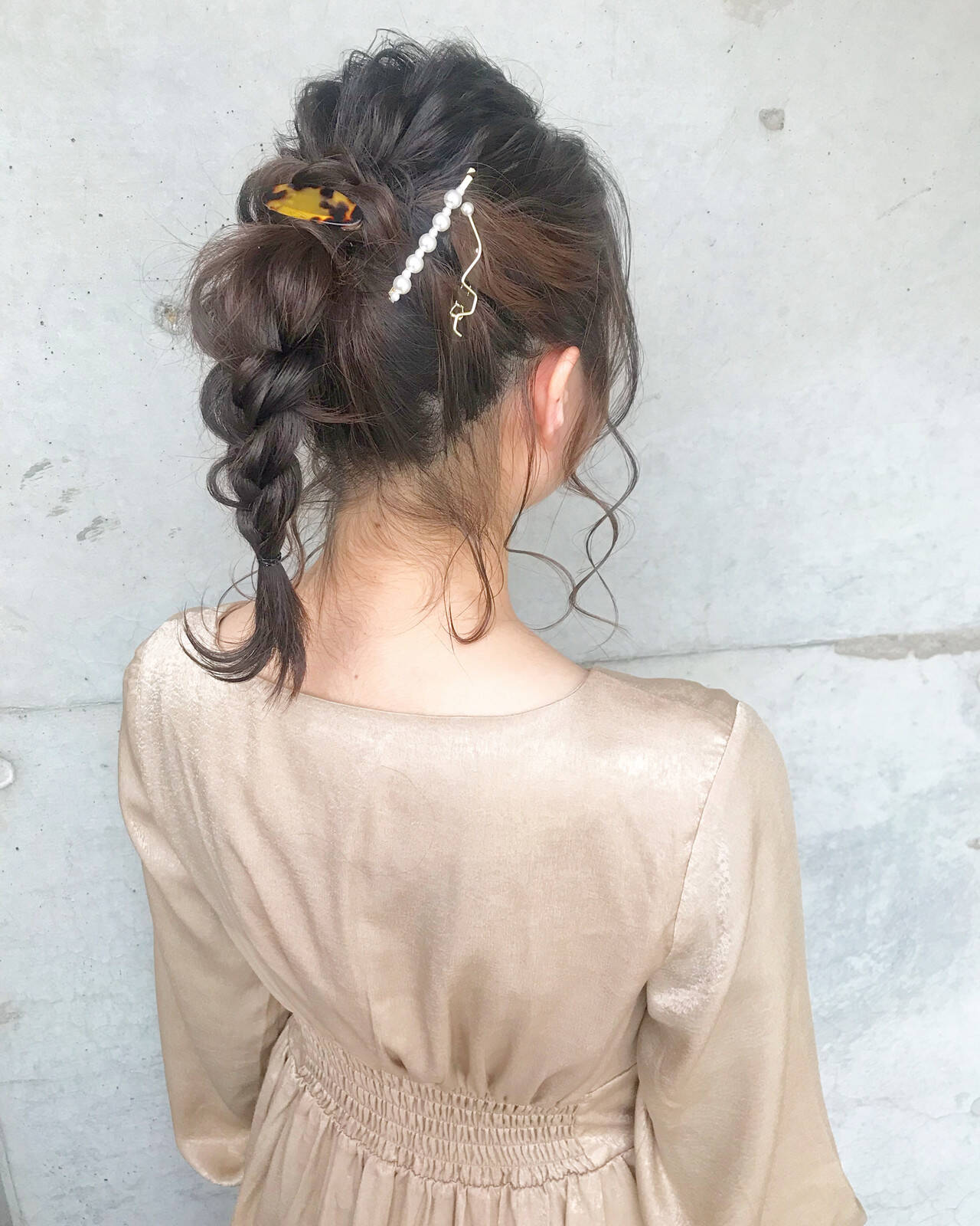 ナチュラル 結婚式ヘアアレンジ ヘアアレンジ 結婚式髪型 Schritt シュリット 渋谷 M I W A Schritt渋谷 Hair