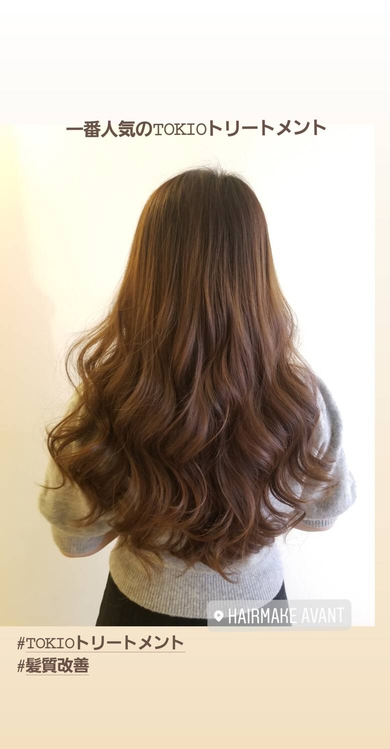 巻き髪 ロング エレガント ゆる巻き Avant Naoko Miura 5305 Hair