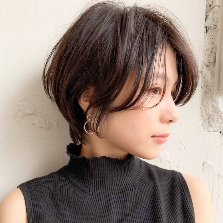 デジタルパーマ ショート ショートボブ インナーカラー Kyli 表参道 桐山弘一 Kyli 表参道 Hair