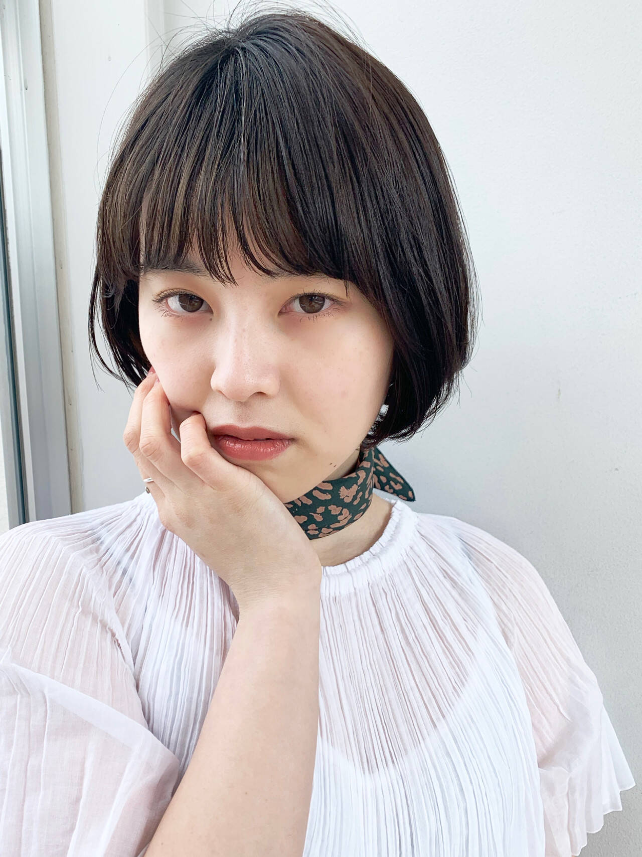 ショートヘア ショートボブ 黒髪ショート 大人かわいい Morio From London 札幌ファクトリー店 横尾 祐子 5355 Hair