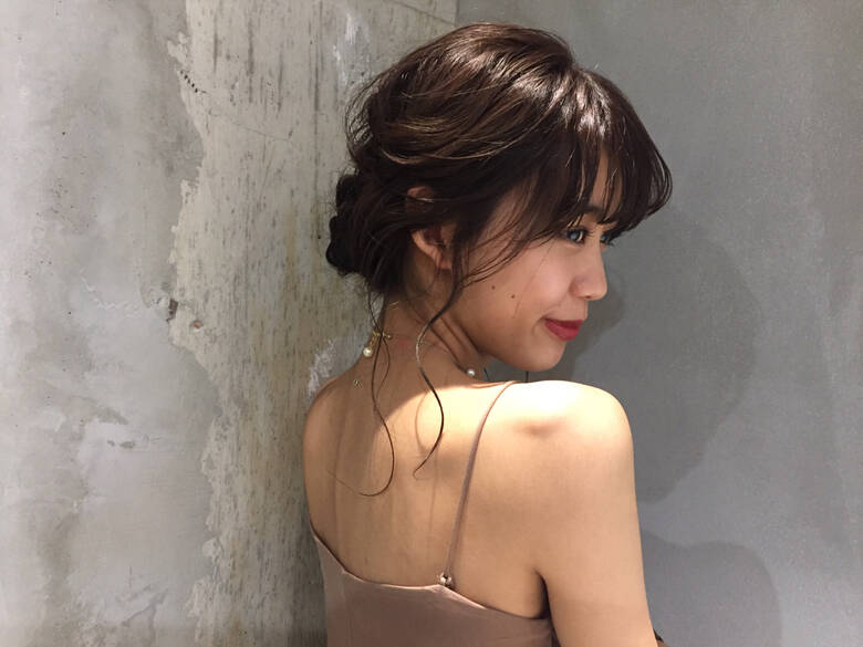 ヘアアレンジ ゆるふわ ショート 簡単ヘアアレンジ Kate 及川真心 Hair