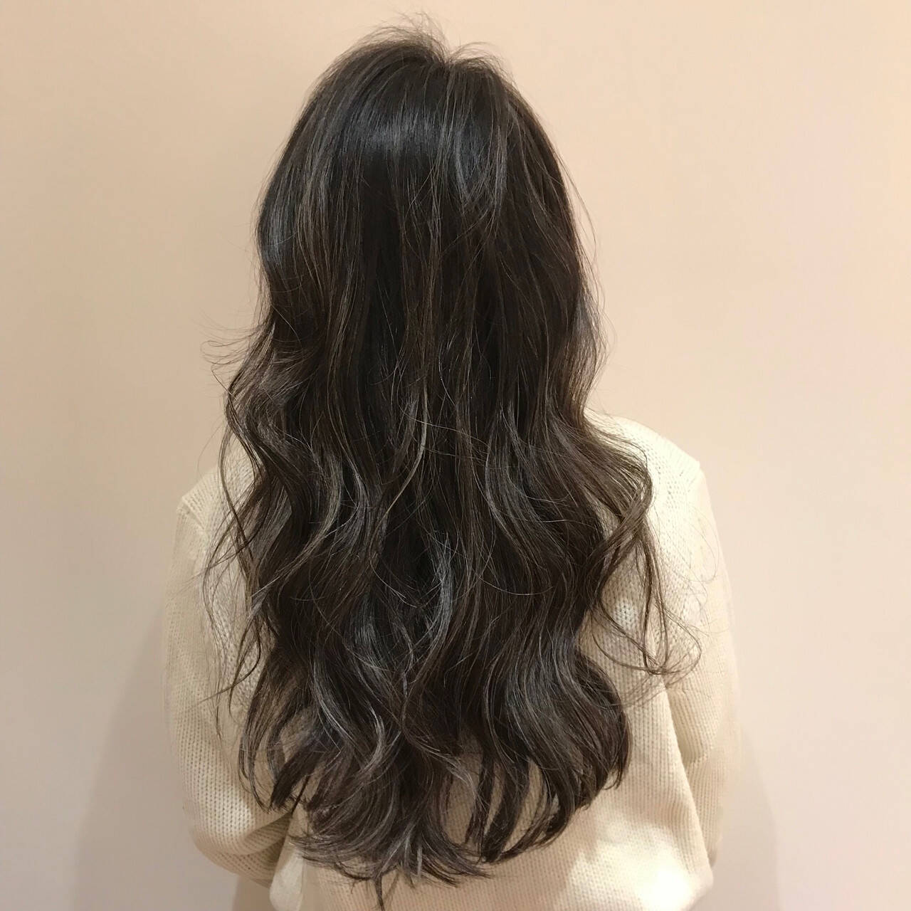 髪型 ロング カラー ハイライト