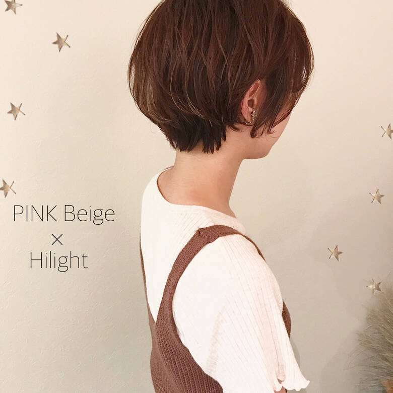 ショートボブ ショートヘア ゆるナチュラル ストリート Salon Akira 市川千夏 札幌 Hair