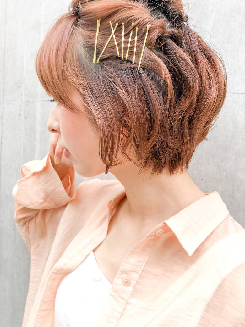 セルフヘアアレンジ ボブ ショートボブ ナチュラル Dydi表参道 本田結 ほんだゆい Dydi表参道 54 Hair