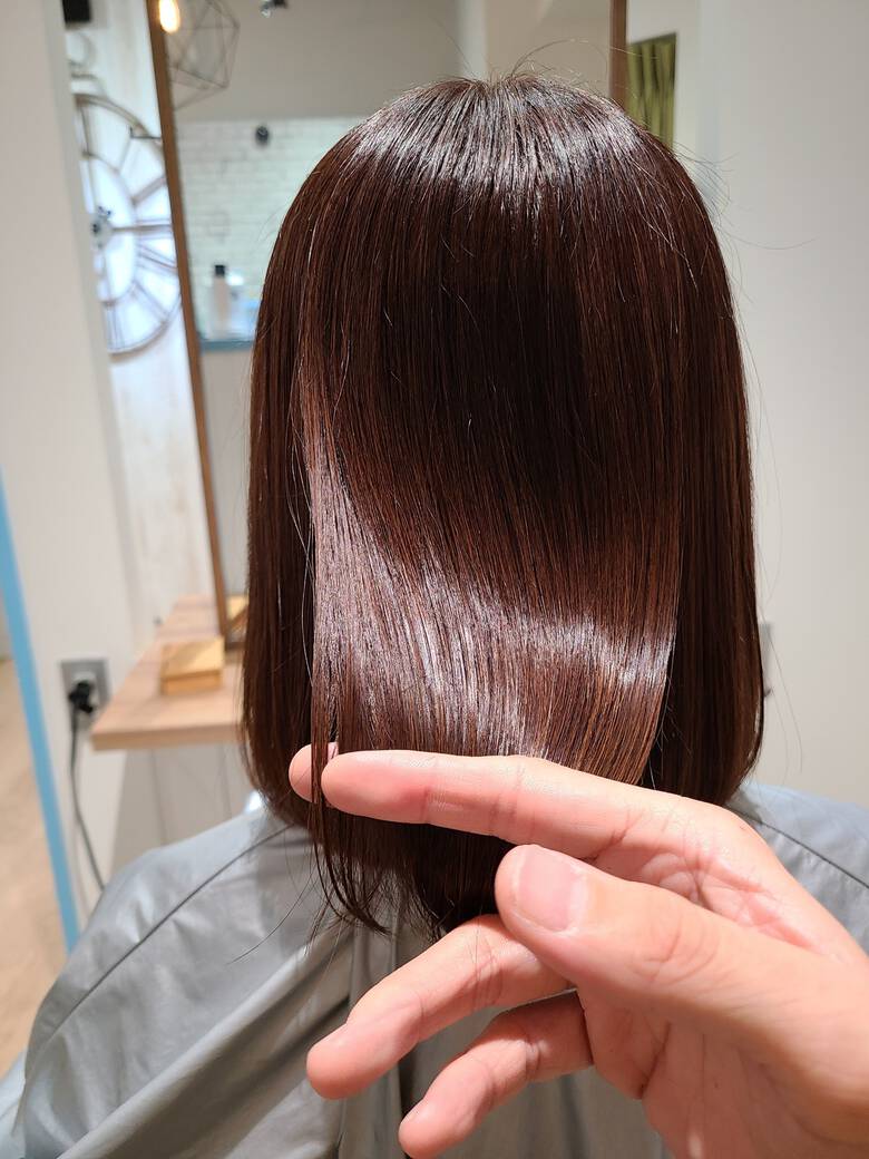 圧倒的透明感 透明感カラー ミディアム 艶カラー ヘアー メイク コラソン 艶髪 透明感美容師 せのまさる Hair