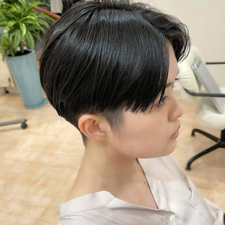 刈り上げ女子 ハンサムショート モード ショート Fabris 平本 詠一 Hair