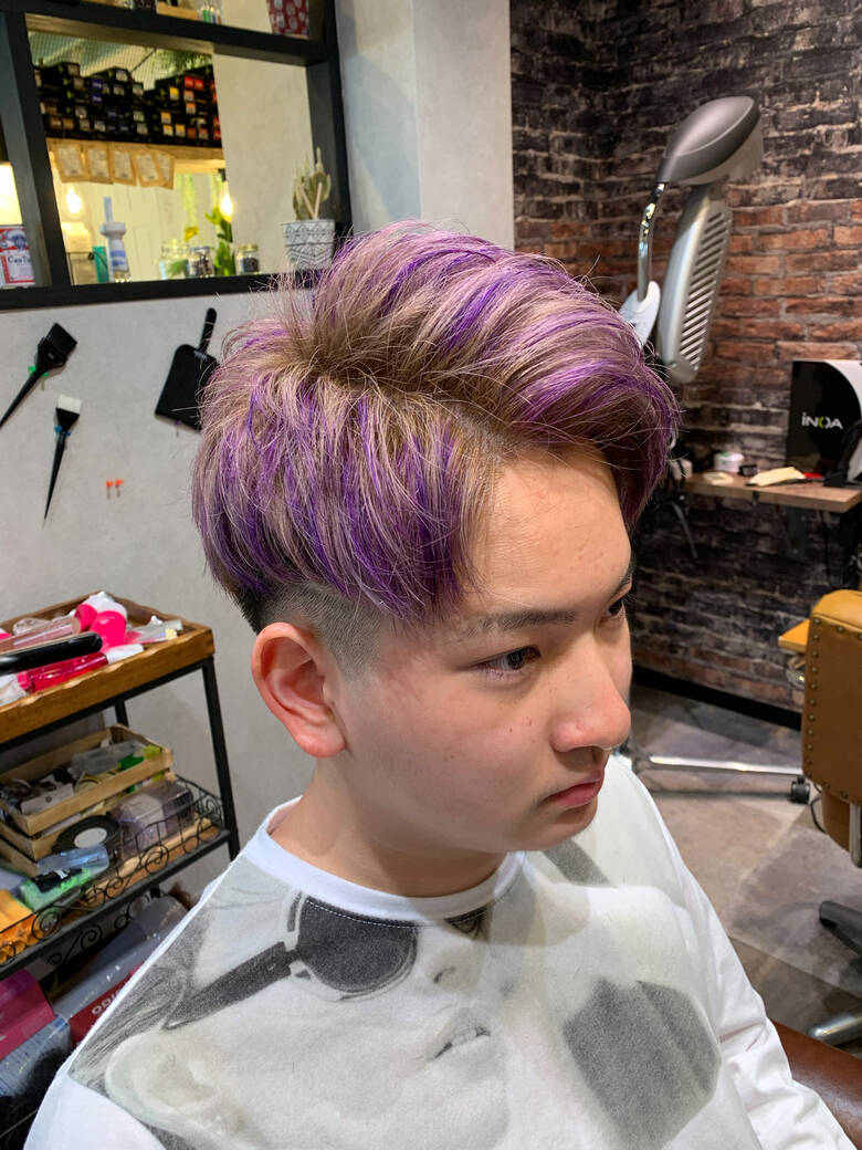 派手髪 ハイライト ショート ブリーチ I Le Raum 関 郁哉 6534 Hair 派手髪 ハイライト ショート ブリーチ I Le Raum 関 郁哉 6534 Hair