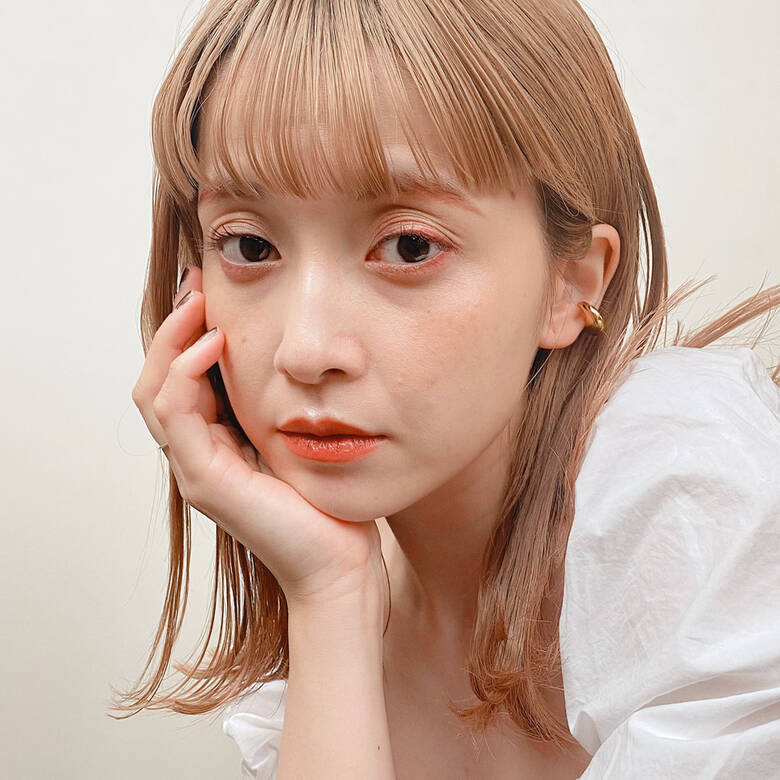 前髪あり 鎖骨ミディアム ナチュラル 韓国ヘア Driveforgarden ドライブフォーガーデン 前髪 ボブ ミディアムが得意 佐藤真希 Hair