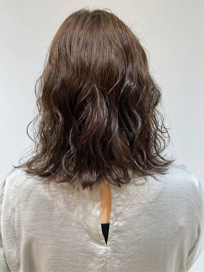 暗髪 くせ毛 ミディアム モード Kakimoto Arms自由が丘クレオ店 和田 友里子 自由が丘 ボブ ショートボブ Hair