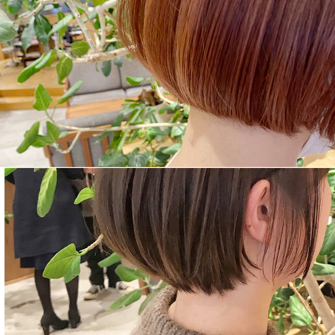 ベリーショート ボブ ミニボブ ショートヘア Air 森 海 Hair