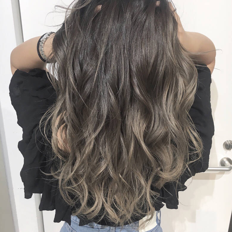 グラデーションカラー 透明感 春 ナチュラル Alive Harajuku 桂巻 久美乃 Hair