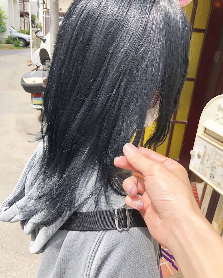 暗髪 ミディアム ブリーチなし ブルーブラック Kokiri 那須 達敦 6578 Hair 暗髪 ミディアム ブリーチなし ブルーブラック Kokiri 那須 達敦 6578 Hair