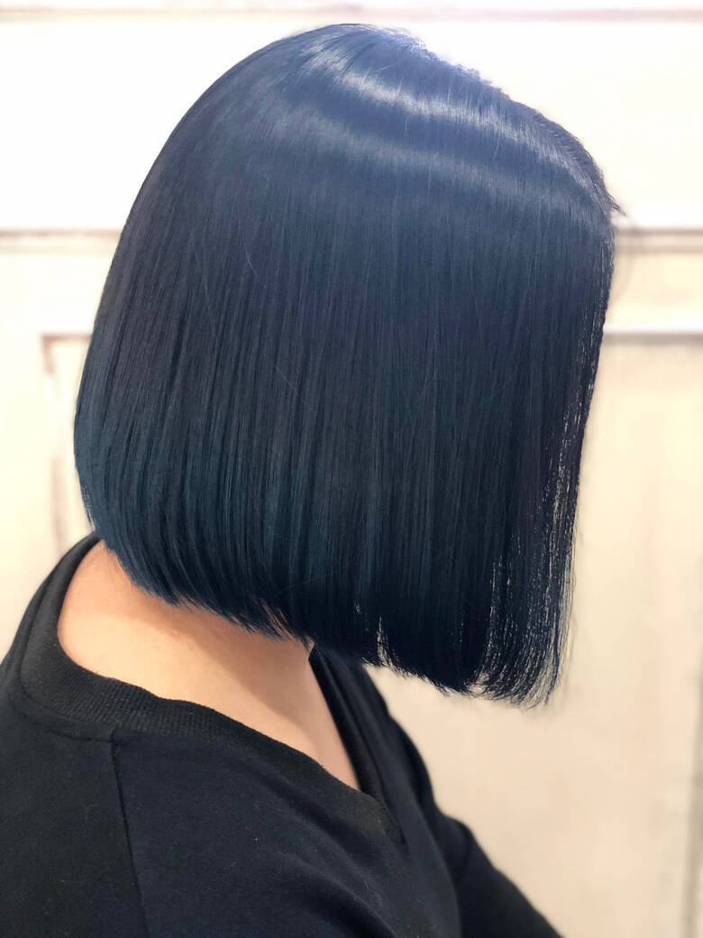 ブルージュ 切りっぱなしボブ ショートボブ グレージュ Junque 山原拓也 Hair