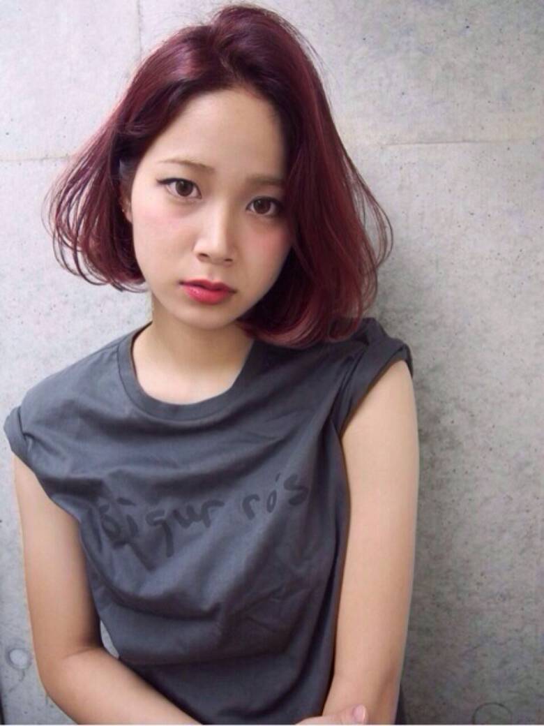 ボブ ストレート ウェットヘア 春 Shima Kichijoji 森田 康平 Shima Hair