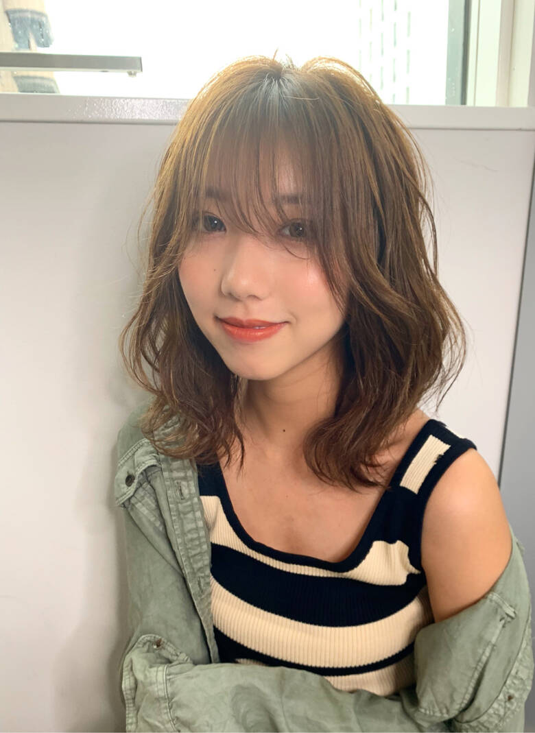 似合わせカット ナチュラル セミロング ブランジュ The Ect 新田 祐樹 Hair