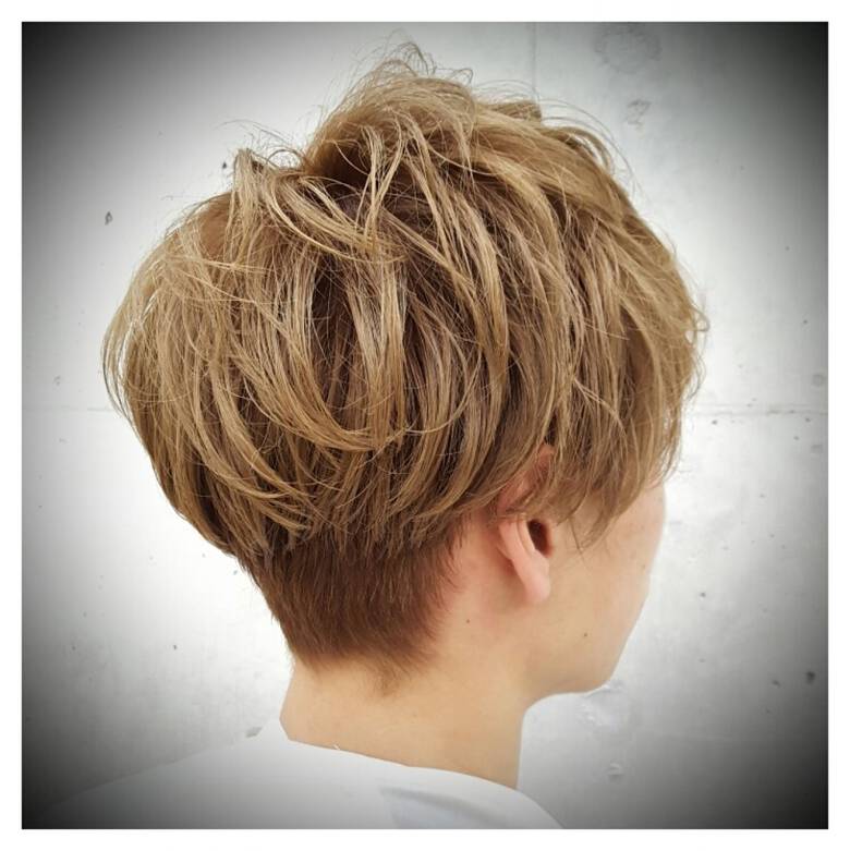 おフェロ ショート パーマ ボーイッシュ Afloat Xel Ha Afloat 守道 Hair