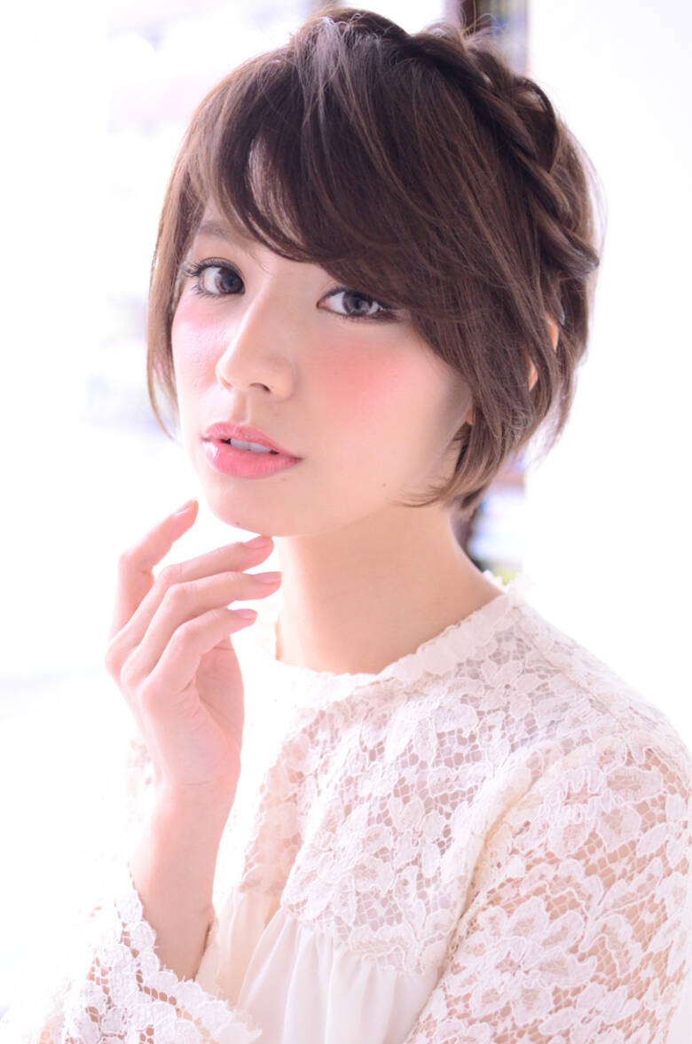 編み込み ショート ヘアアレンジ 簡単ヘアアレンジ Hairsalon 西本香澄 Hair