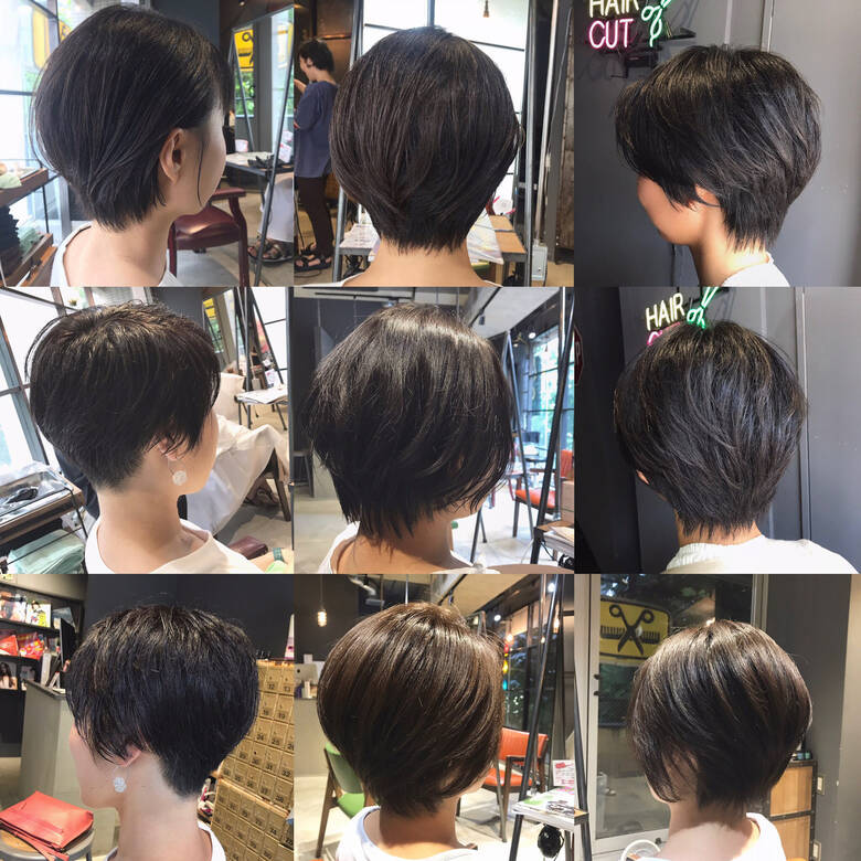 ハンサムショート Oggiotto 前下がりショート ナチュラル Ensue Nakaji 4950 Hair