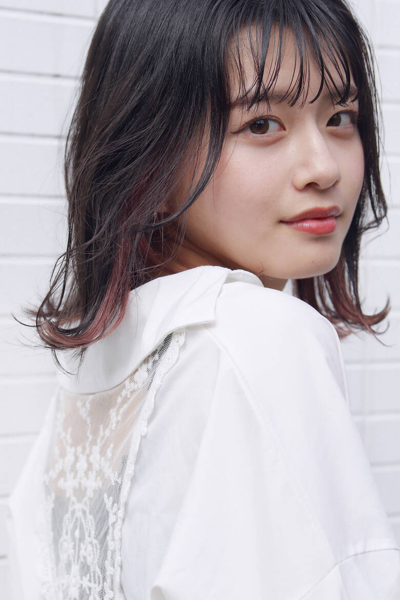 モード ミディアム 面長 代 Stella Alice 上西健太 6748 Hair