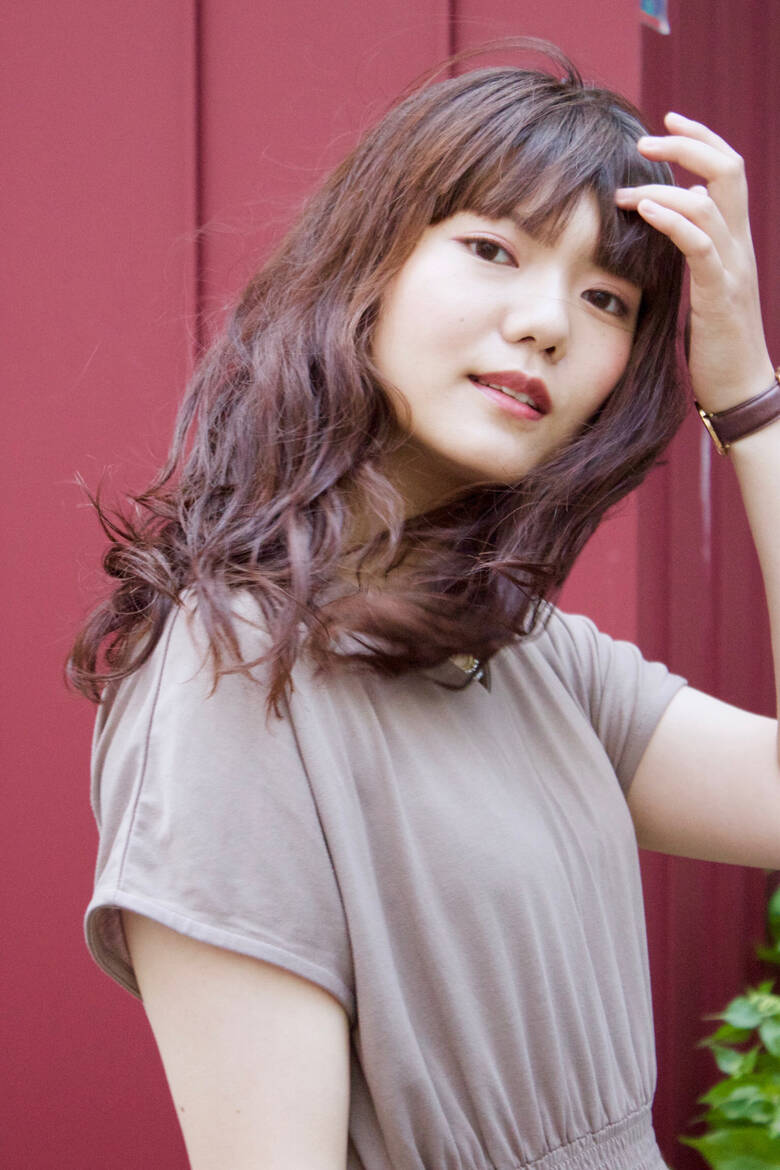 無造作パーマ ロング ゆるふわパーマ フェミニン The Day 4hair The Day 4 Hair Hair